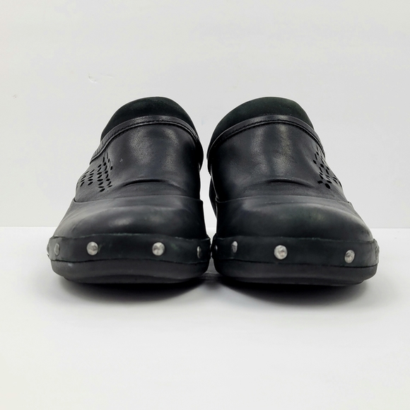 Merrell Studded Leather Clogs - Picture 2 of 11